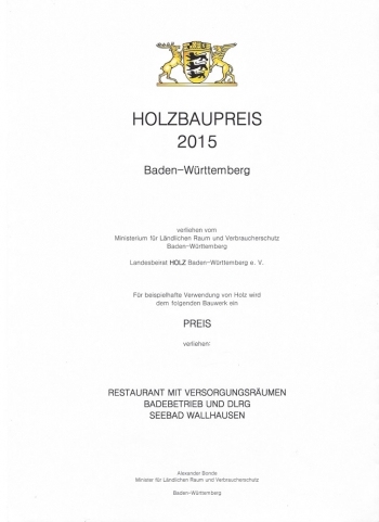 HOLZBAUPREIS Baden-Württemberg